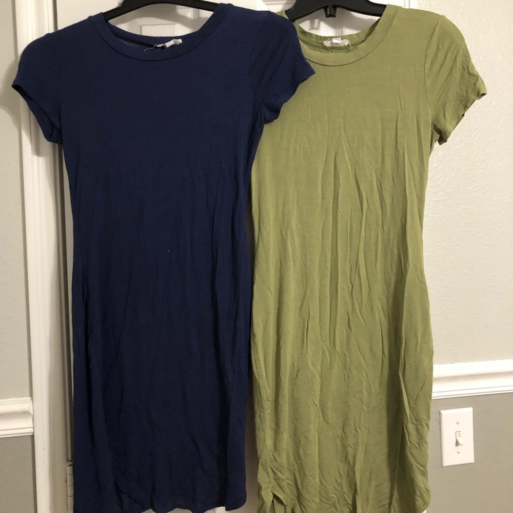 2 T-Shirt Dresses Combo